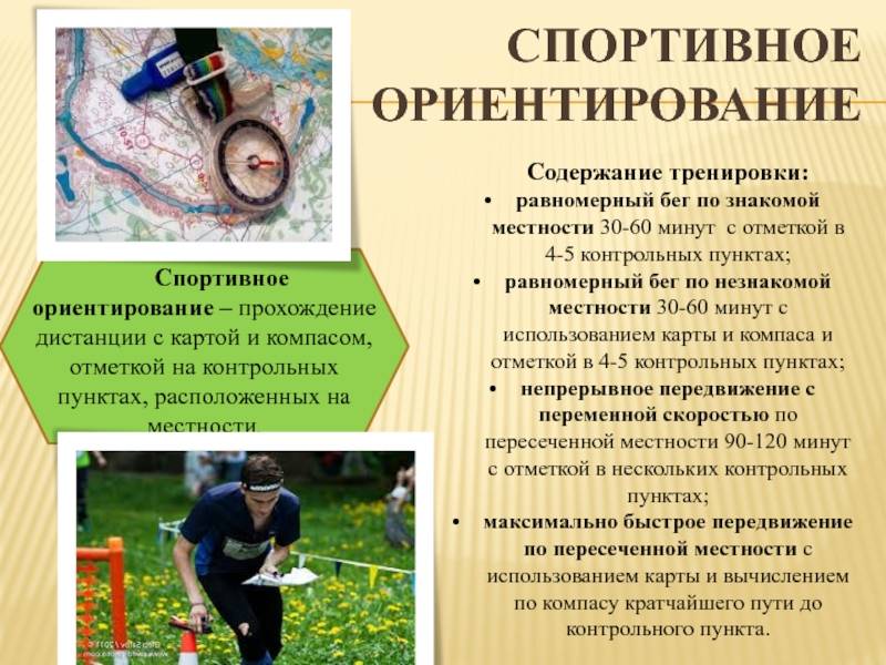 Презентация на тему спортивное ориентирование