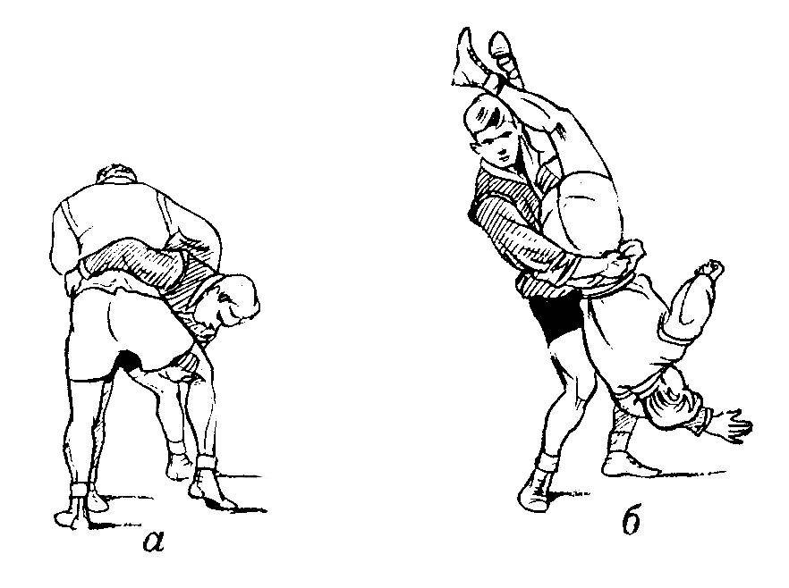 Спортивная борьба самбо рисунки приемов