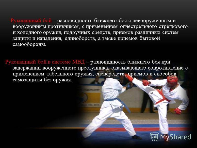 Русский рукопашный бой и русское боевое искусство – мир боевых искусств