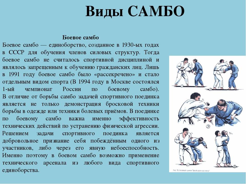 Проект по самбо