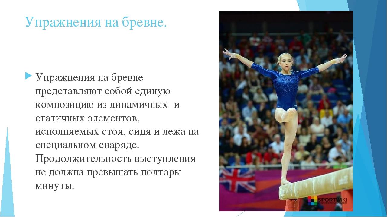 Бревно гимнастическое: описание, виды