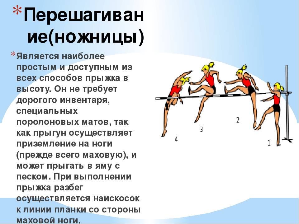 Проект прыжки в высоту