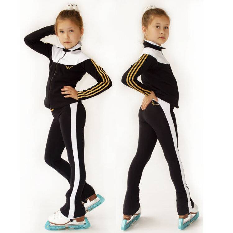 Одежда для фигурного катания для девочек: термокостюм, форма с термобельем, термокомбинезон, брюки, комплект защиты, экипировка