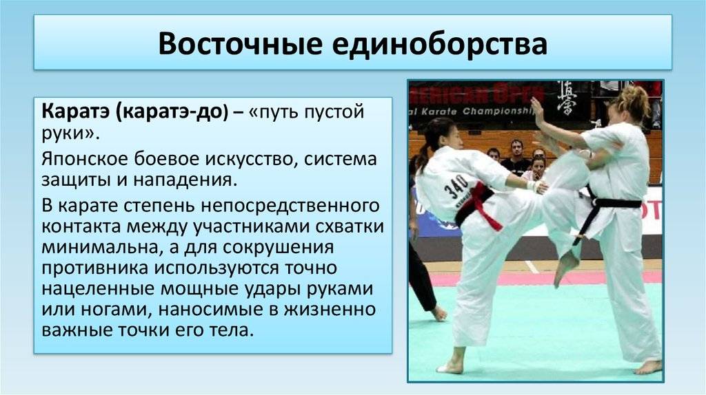 Виды боевых искусств