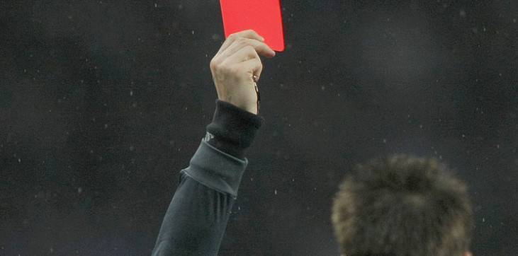 Что означает красная карточка в футболе? красная карточка в футболе: статистика и правила