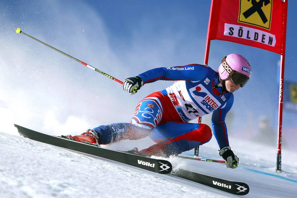 Slalom Alpine Skiing